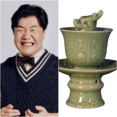 추미애에 빨대 보낸 개그맨 이상민, 장동혁에겐 술잔 보냈다