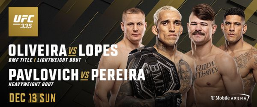 UFC 335 포스터