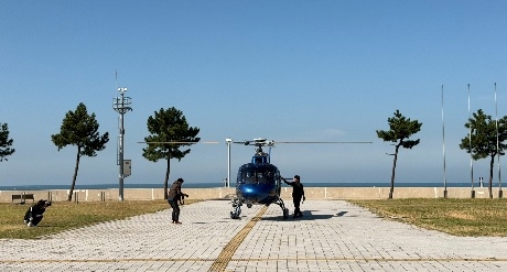 지난 20일 진행된 인천 영종~덕적 UAM 실증 모습.[인천시 제공]