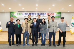 성주군, 소나무재선충병 방제 기본설계용역 완료…피해 확산 차단 총력