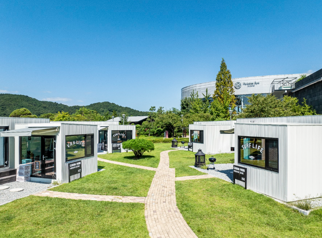 파라다이스 스파 도고 캐빈파크 하이브로우존 전경 [파라다이스 제공]