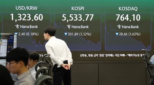Seoul stocks slide over 3% on profit-taking amid persistent AI woes