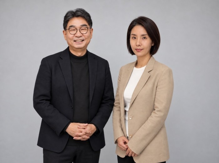 인텔리시아에 새로 합류한 김용섭 경영자문(前 칸타 TNS 대표, 사진 왼쪽)과 한재경 동남아 리전 헤드(前 페어프라이스 전략 리드) / 인텔리시아 제공