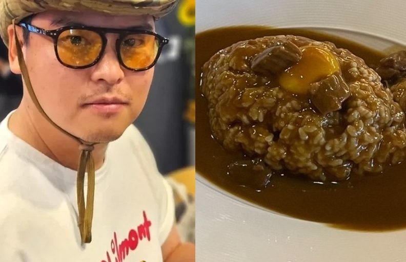 배우 이장우는 카레에 도전했다가 혹평 속에서 9개월 만에 폐업을 해야 했다. [인스타그램 캡쳐]