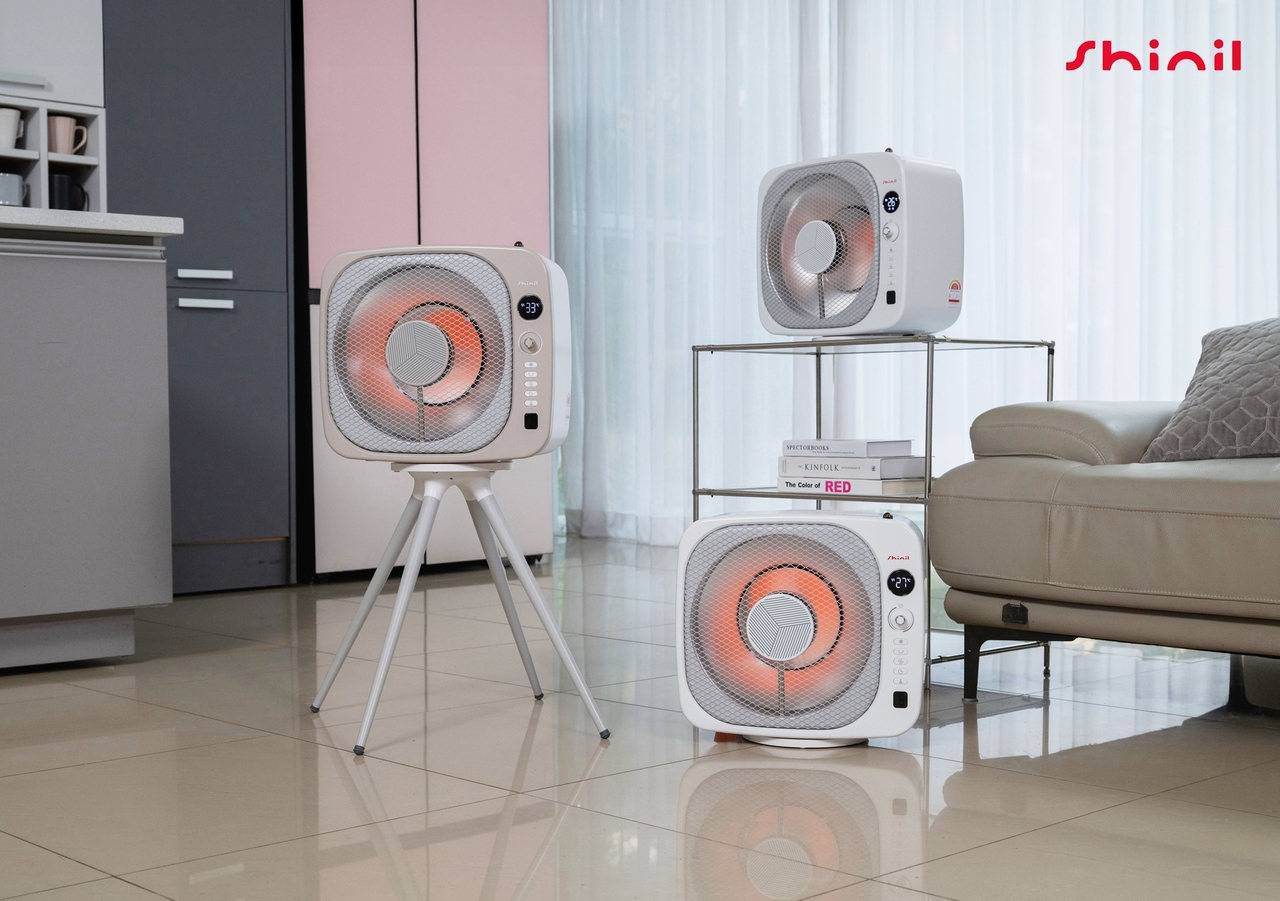 Shinil Electronics said it will unveil the new edition of its Eco Fan Cube Heater on GS Home Shopping's "So Yu-jin Show" on Friday at 8:35 p.m. [Shinil Electronics]