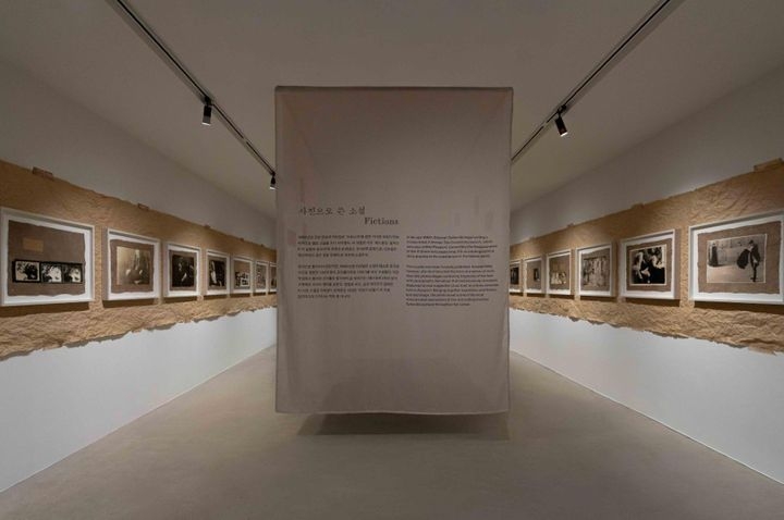Installation view of “Deborah Turbeville: Atmosphere" in central Seoul (Piknic)