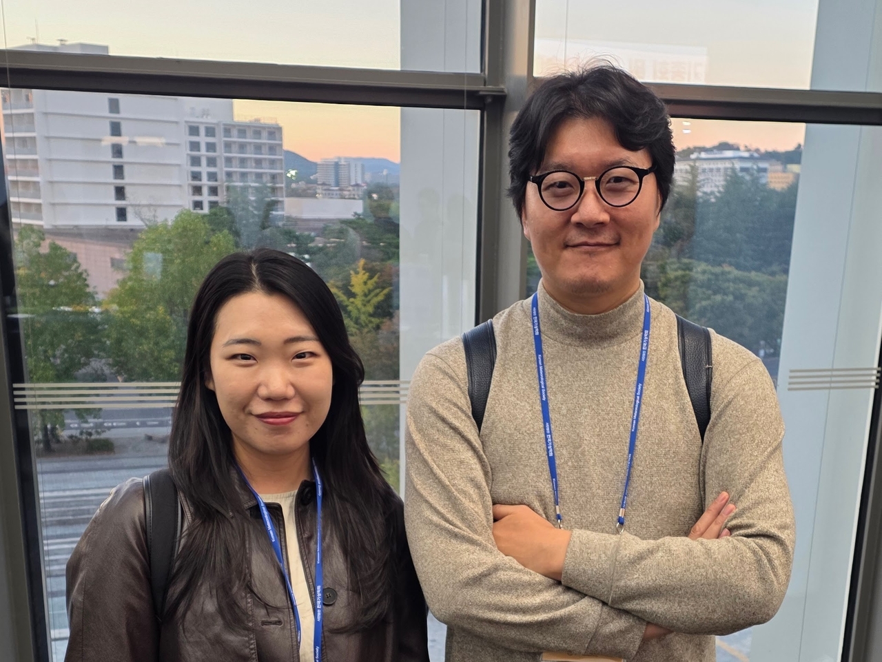 이번 연구를 수행한 문수연(왼쪽) 아태기후센터 박사와 김형준 KAIST 교수.[KAIST 제공]