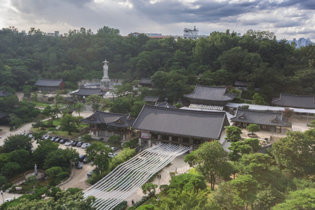 서울 강남구 봉은사 전경. [서울시 제공]