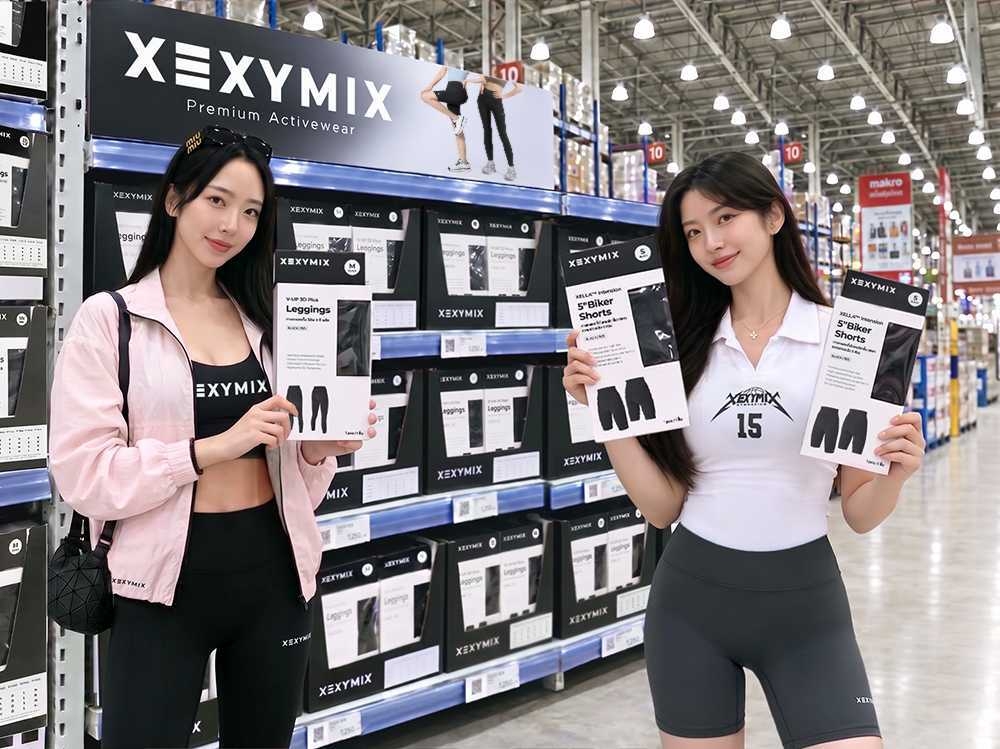 태국 Makro 매장에 입점한 젝시믹스 제품 [젝시믹스 제공]