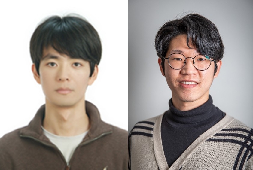이번 연구를 수행한 UNIST 박정훈(왼쪽) 교수와 정윤돈 연구원.[UNIST 제공]