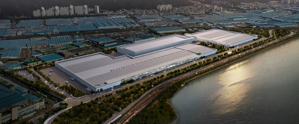 Aerial rendering of Hyundai Motor's dedicated EV factory in Ulsan [provided by Hyundai Motor]