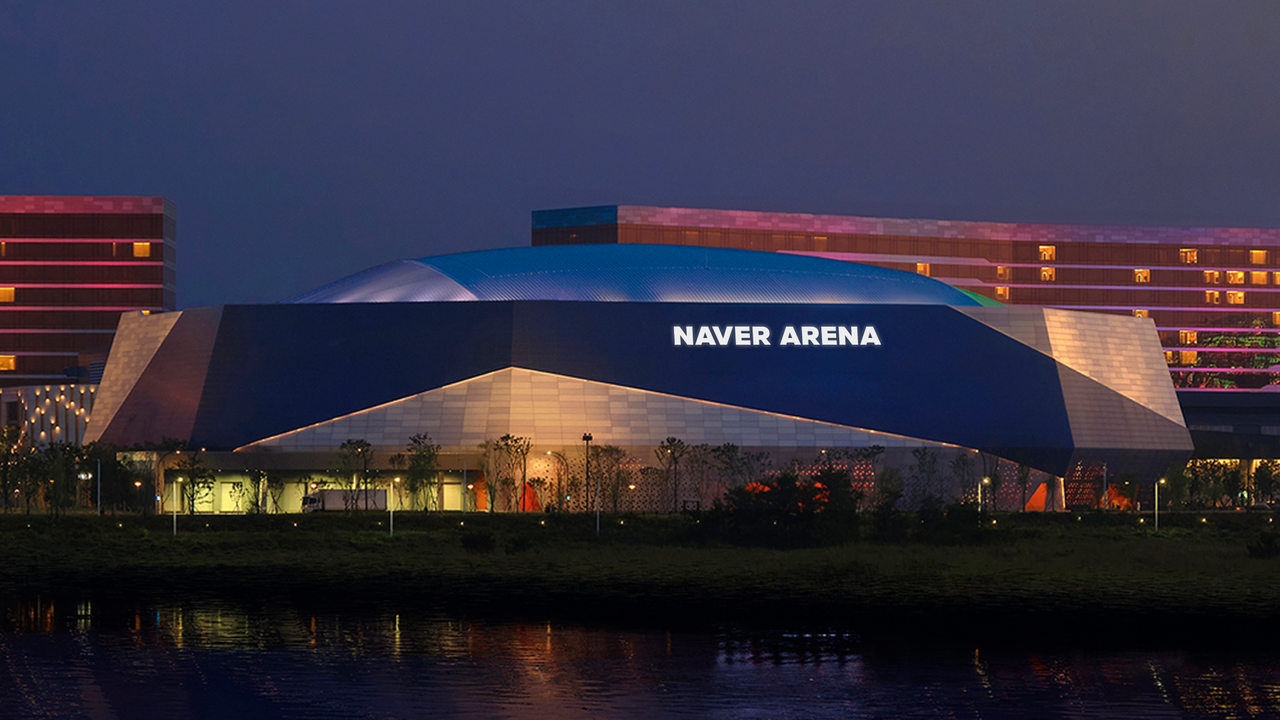 A rendering of the planned Naver Arena [Naver]