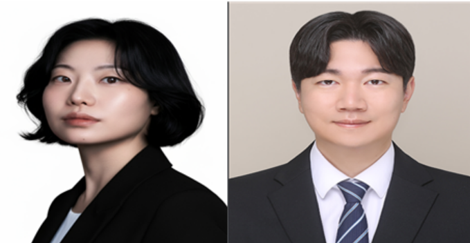 ‘호라이즌 유럽(Horizon Europe)’의 대형 첨단 로봇 국제공동연구에 참여하는 송가혜(왼쪽), 류강현 KIST 박사.[KIST 제공]