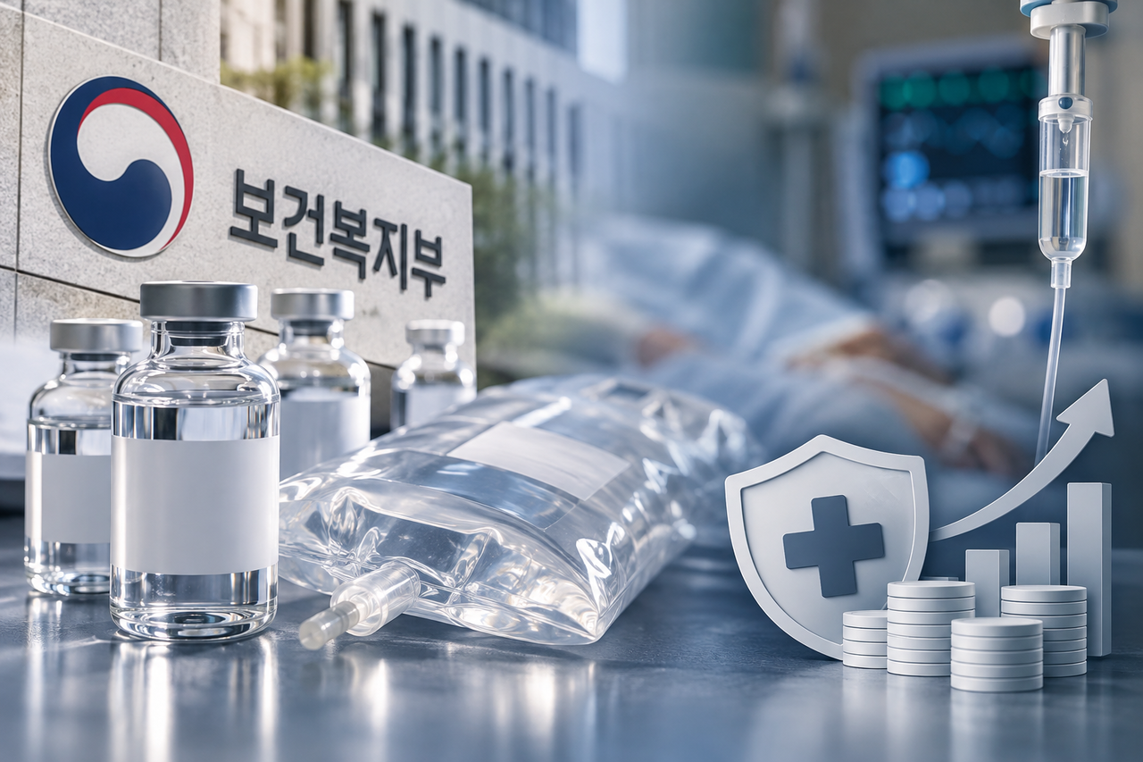 정부가 필수의약품의 공급중단을 예방하기 위해 제약사가 받는 약값을 높여주는 등 지원 확대를 검토하기로 했다. AI 생성이미지