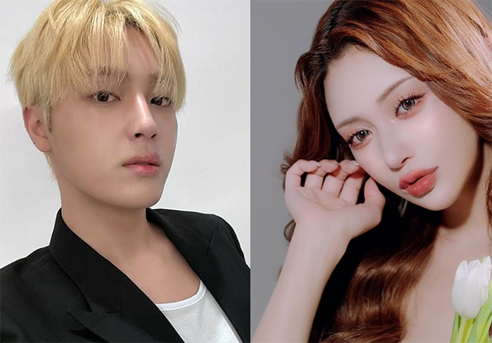 The Boyz member Ju Haknyeon (left) and Asuka Kirara, a Japanese adult video actor-turned-entertainer. [Instagram capture]