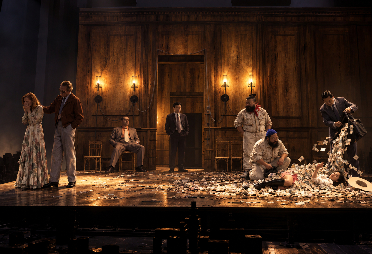 Stage design concept for the National Opera of Korea’s "Das Rheingold" (Korean National Opera)