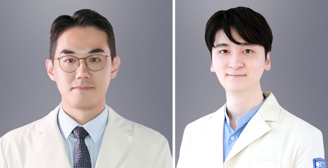서울성모병원 호흡기내과 민진수(왼쪽부터),이종민 교수.[서울성모병원 제공]