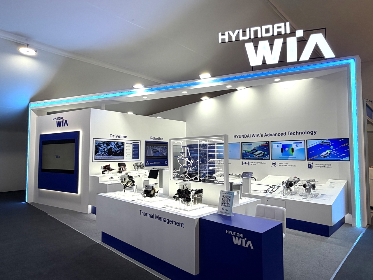 Hyundai Wia's booth at the IZB 2026 international automotive parts exhibition [Hyundai Wia]