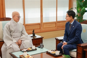 임광현, 진우스님 예방…“선명상·문화 사업 적극 협력”