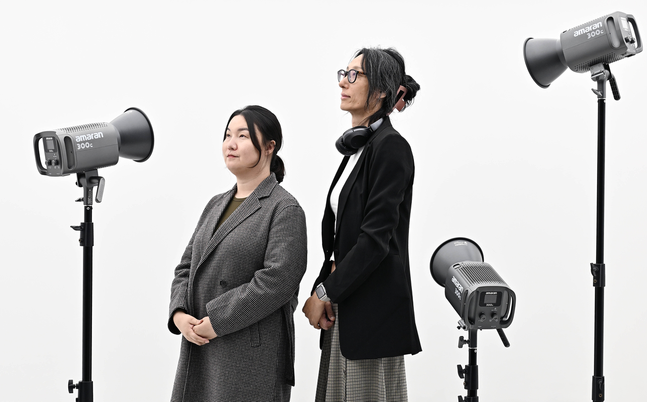 다큐 ‘에디 앨리스: 테이크’에 출연한 트랜스여성 에디, 앨리스. 이상섭 기자