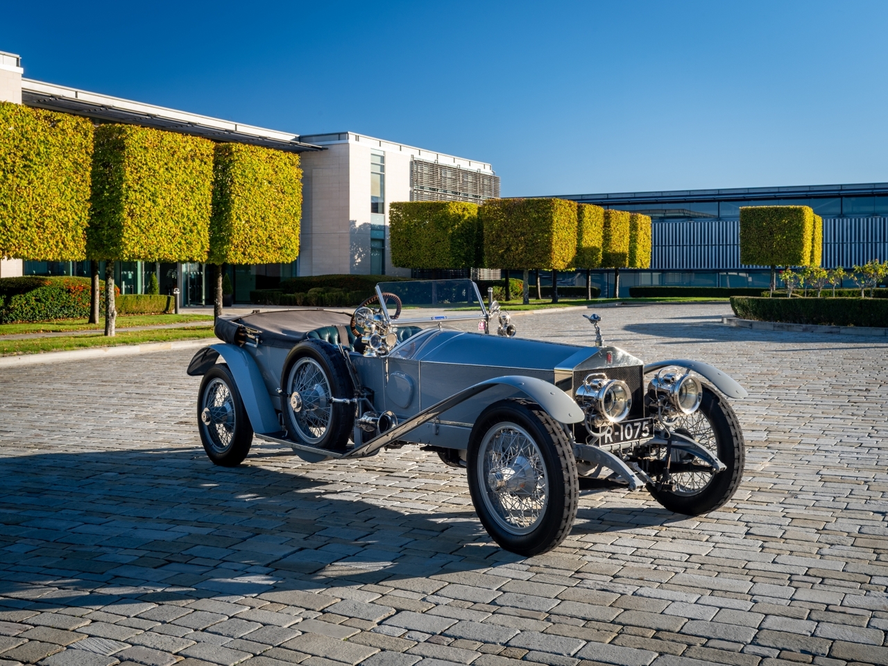 Silver Ghost chassis No. 1701 on display at the Home of Rolls-Royce [Rolls-Royce Motor Cars]