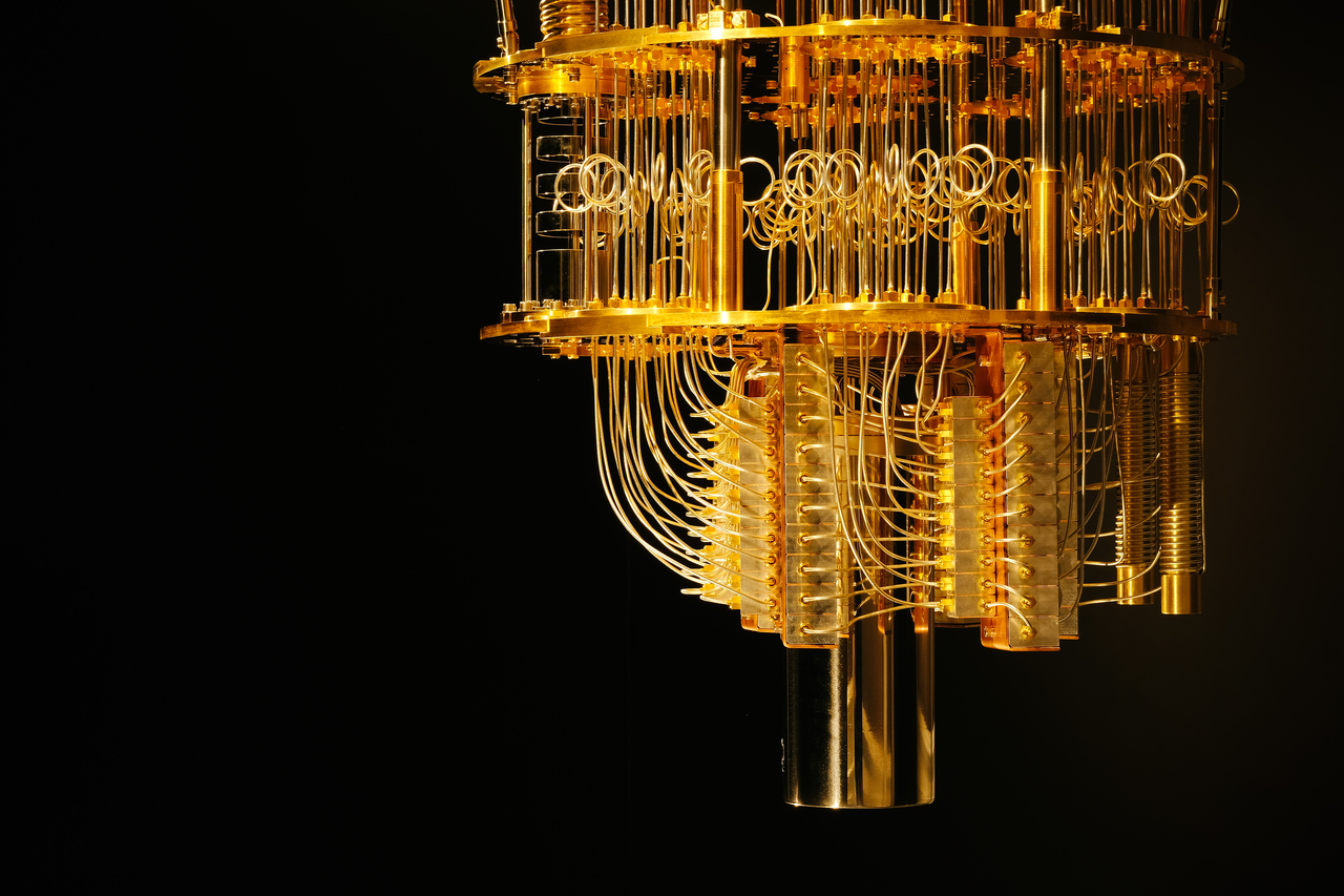 Photo not related to article. An IBM quantum computer. [IBM]