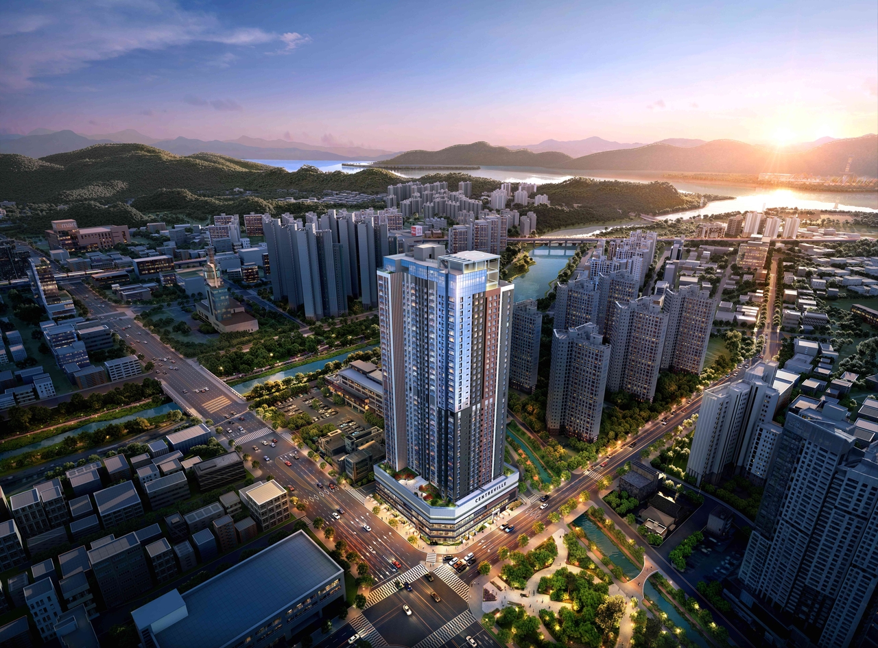 남춘천 센트레빌 조감도. [KT에스테이트 제공]