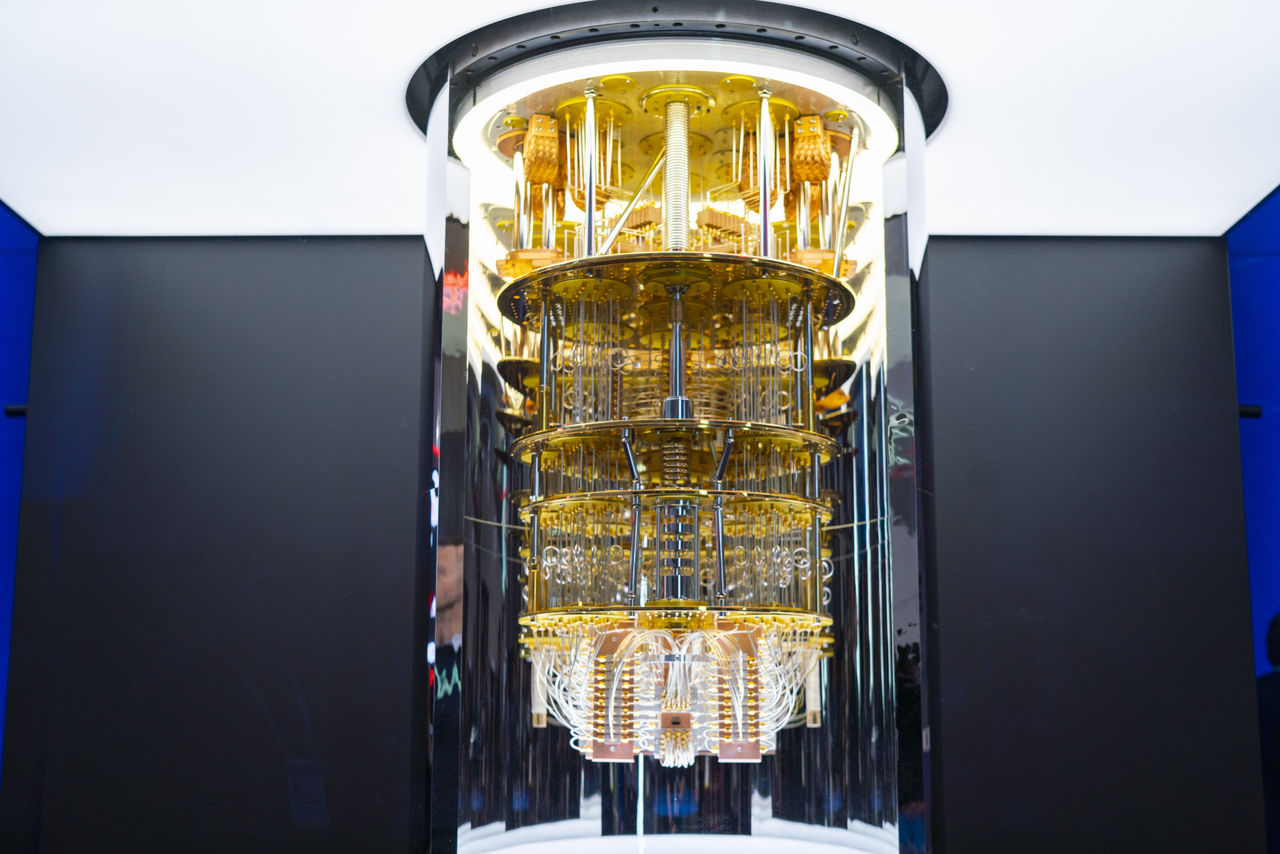 Photo not related to article. An IBM quantum computer. [IBM]