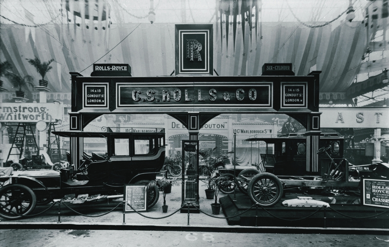 The Rolls-Royce 40/50 H.P. unveiled at the 1906 London Olympia Motor Show [Rolls-Royce Motor Cars]