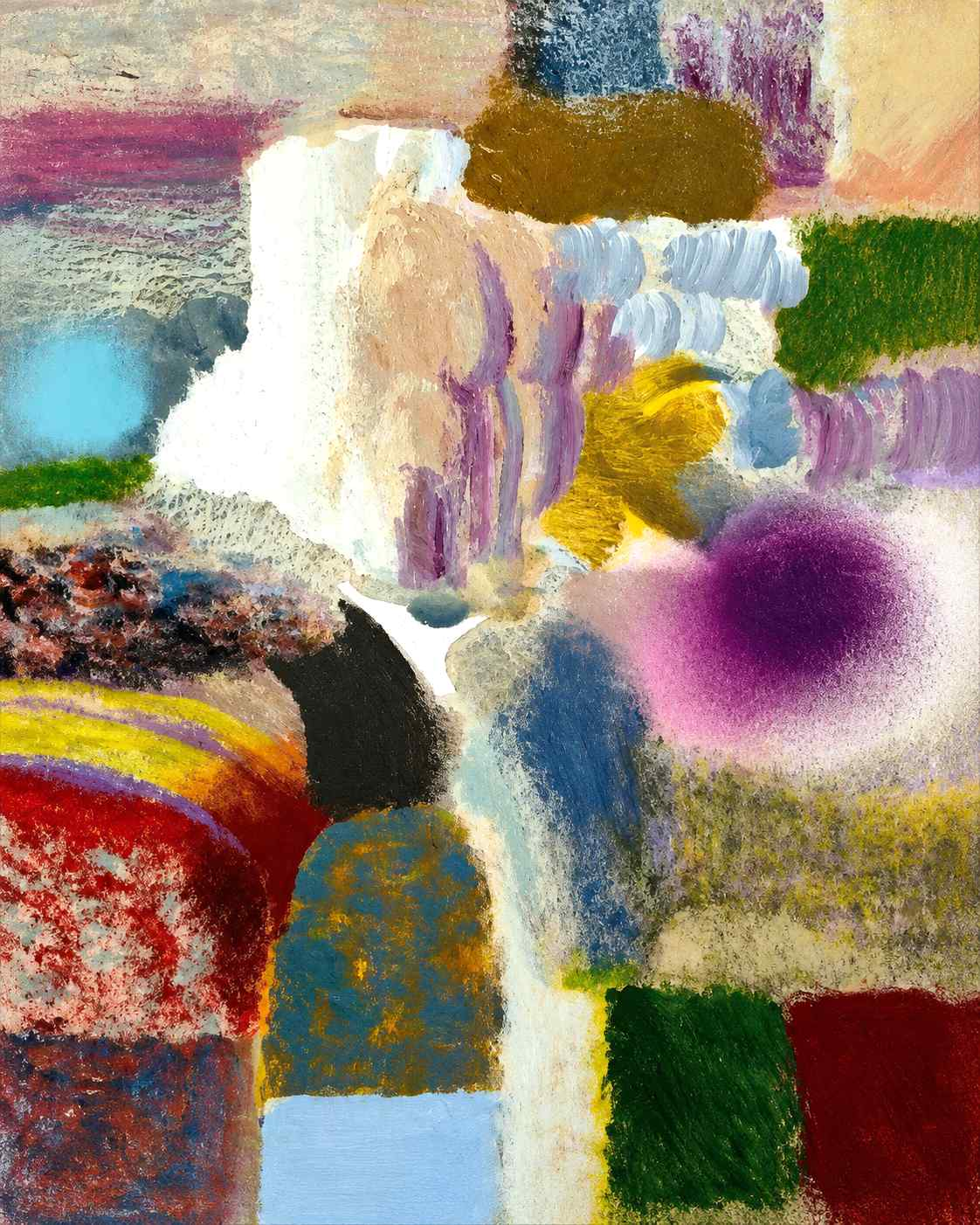 Upon the Landscape, 53x40.9cm, acrylic on canvas, 2026. (Photo provided by artist An Jun-seop)