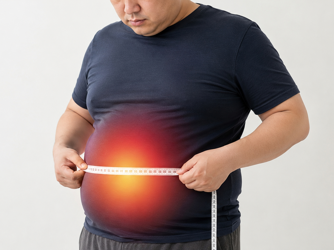 20~30대 젊은 성인에서 비만할수록 10년 내 암 발생률이 높으며, 특히 허리둘레로 측정한 복부비만이 체질량지수(BMI)만으로는 파악하기 어려운 암 발생 위험과 관련이 있다는 대규모 연구 결과가 나왔다.<사진출처:게티이미지뱅크>
