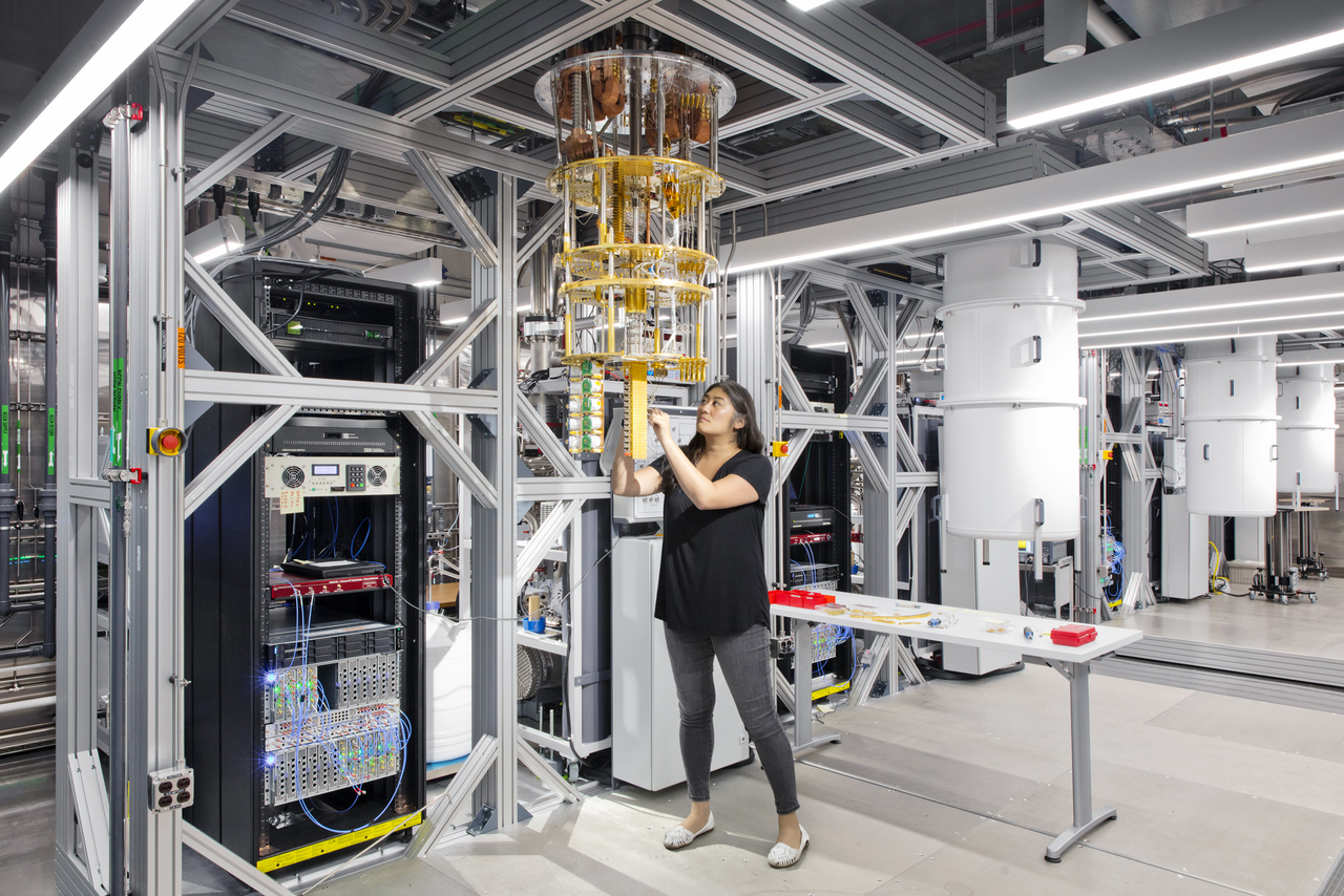 Photo not related to article. An IBM quantum research lab. [IBM]