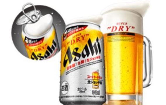 거품 유지되는 아사히 캔맥주, 일본서 조기품절