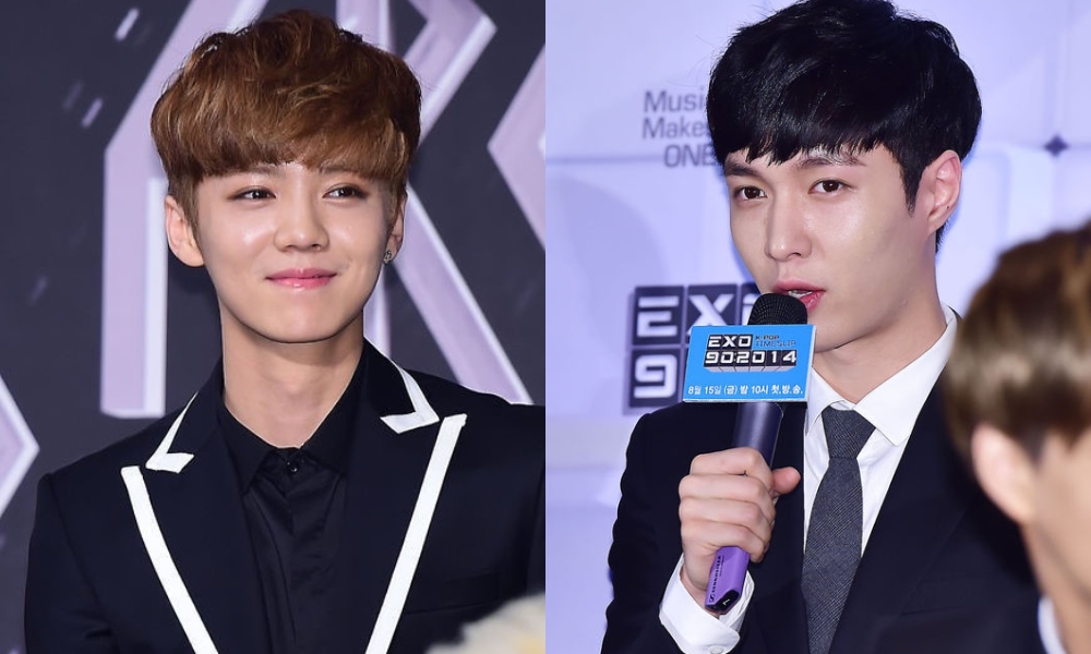 EXO member Luhan and Lay (OSEN)