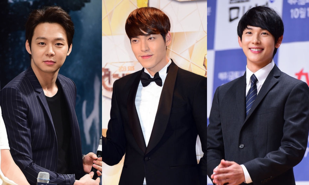 Actor Park Yoo-chun, Kim Woo-bin and Lim Si-wan (OSEN)