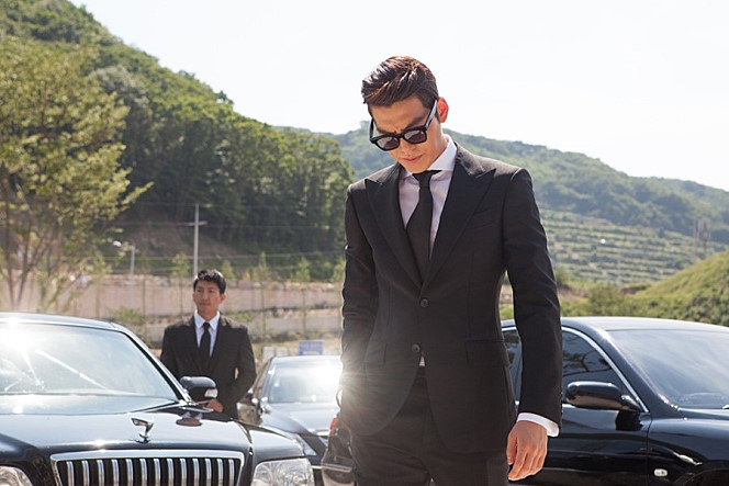 Actor Kim Woo-bin in the movie "Friend- The Great Legacy" (Lotte Entertainment)