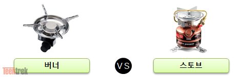 스토브 VS 버너