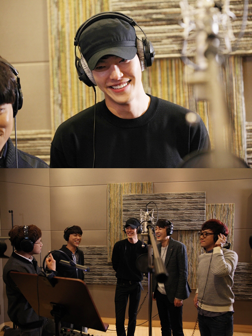 "Twenty" actor Kim Woo-bin with quartet Sweet Sorrow. (NEW)
