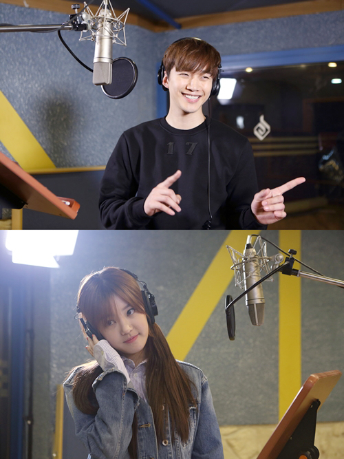 Singer-actor Lee Jun-ho with costar Lee Yu-bi. (NEW)
