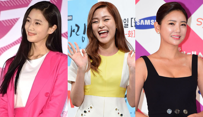 From left: Clara, Lee Soo-kyung and Lee Tae-im. (OSEN)