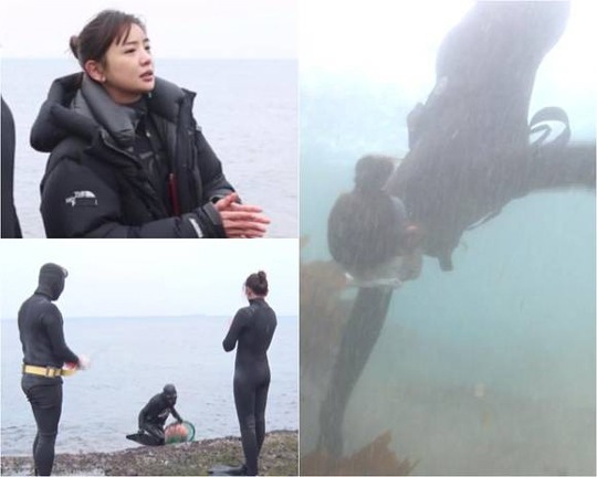 Lee Tae-im on the set of variety program "My Young Tutor Friend." (MBC)