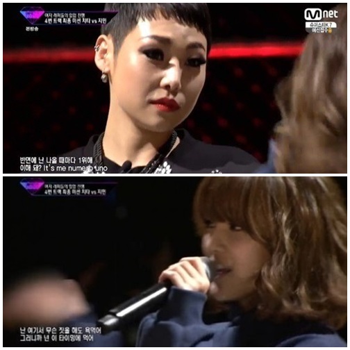 [사진=Mnet '언프리티랩스타' 방송 화면 캡처]