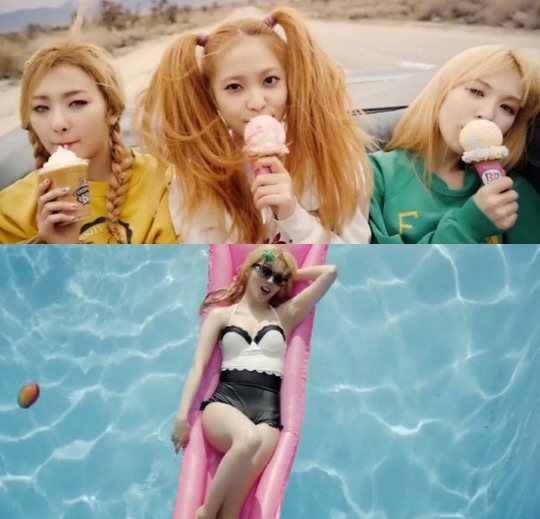 사진=레드벨벳 'Ice Cream Cake' 뮤직비디오 캡처