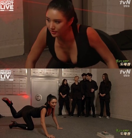 [SNL 코리아 정아름, 사진=tvN 방송화면 캡처]