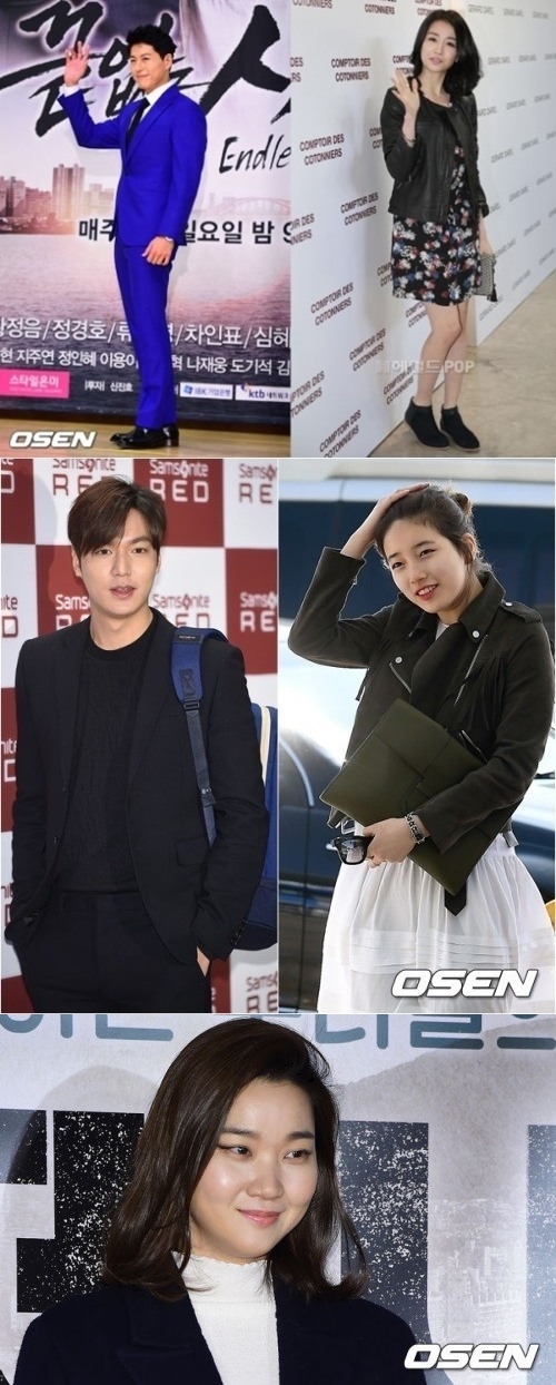 류수영, 박하선, 이민호, 수지, 장윤주. 사진=헤럴드POP DB, OSEN