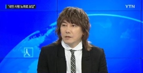 [가수 김장훈. 사진=YTN '호준석의 뉴스人(인)' 방송화면 캡처]