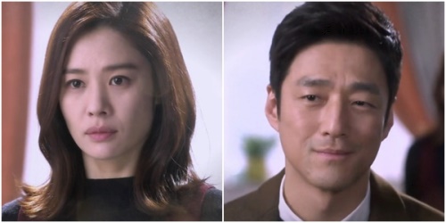[배우 김현주 지진희. 사진=SBS '애인있어요' 방송화면 캡처]