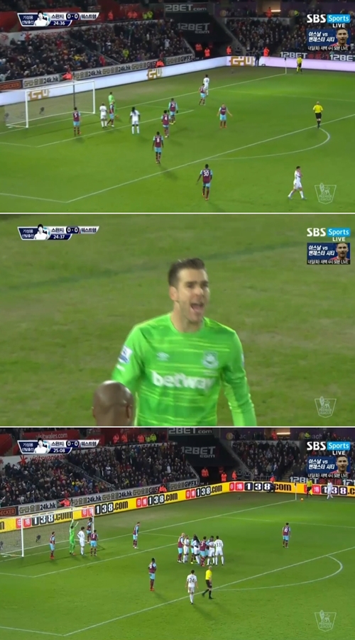 사진: SBS SPORTS 캡처