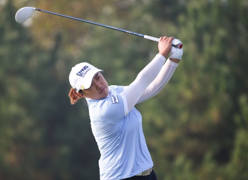 양희영은 KEB하나은행챔피언십 4라운드 후반 홀 9홀을 모두 버디를 작성했다. (사진=KLPGA)