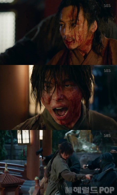 [배우 변요한 윤균상. 사진=SBS '육룡이 나르샤' 방송화면 캡처]